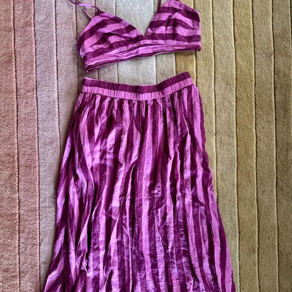 Summer matching set Women's Beach Bungalow Linen  - A New Day - Picture 4 of 4